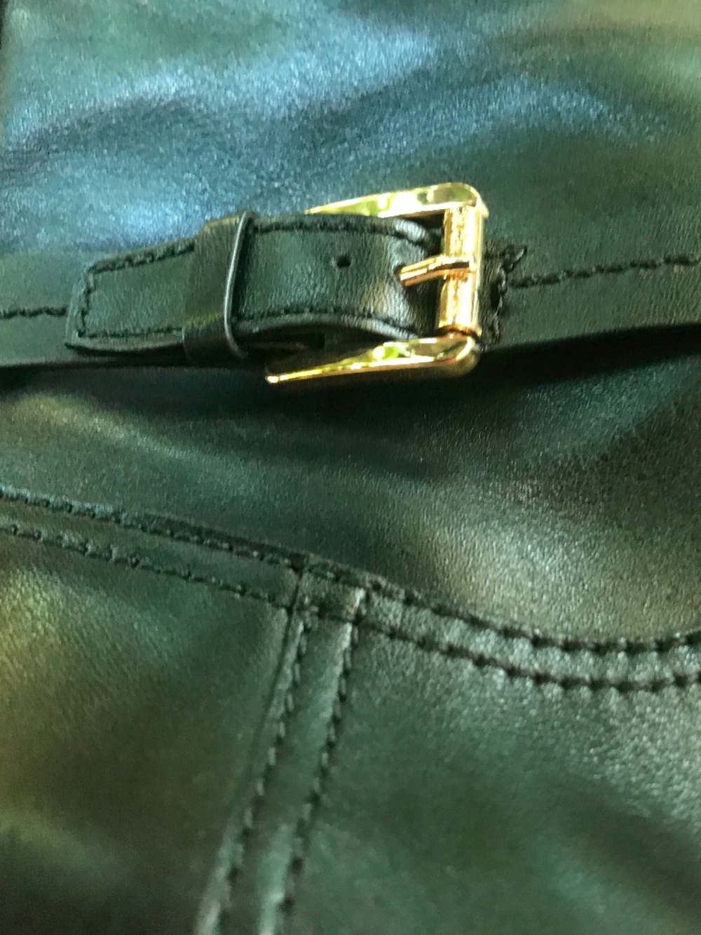 Michael kors black leather “Stockard” equestrian riding black leather boots - Picture 7 of 16